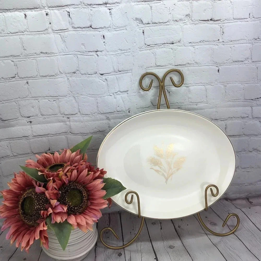 vintage Wheat by EDWIN KNOWLES platter